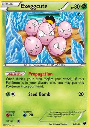 Carta Exeggcute