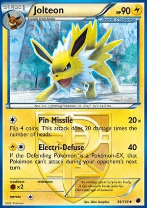 Carta Jolteon