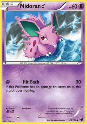 Carta Nidoran Macho