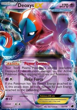 Carta Deoxys-EXDeoxys EX (Team Plasma)