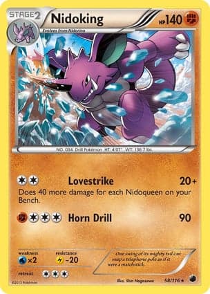 Carta Nidoking