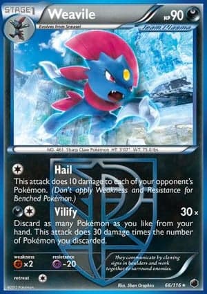 Carta Weavile