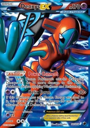 Carta Deoxys-EXDeoxys EX (Team Plasma) (Full Art)