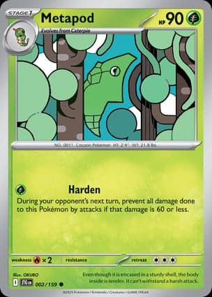 Carta Metapod