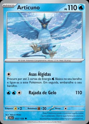 Carta Articuno