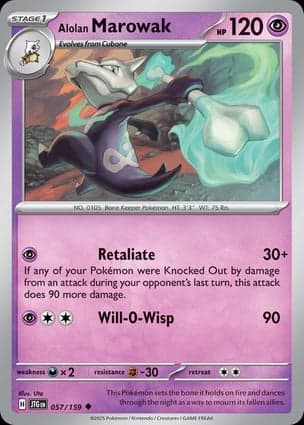 Carta Marowak de Alola