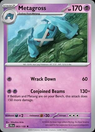 Carta Metagross
