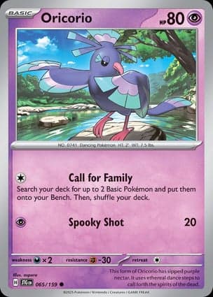 Carta Oricorio