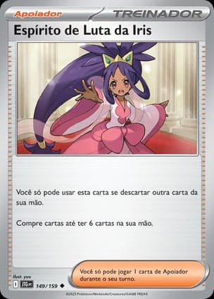 Carta Espírito de Luta da Iris
