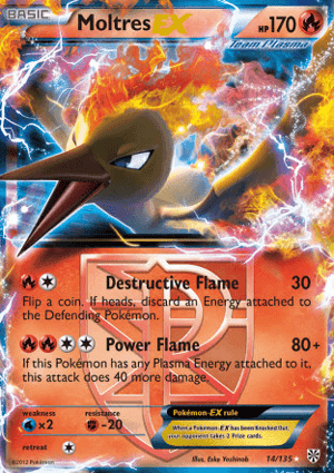 Carta Moltres-EX