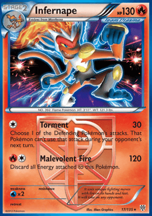 Carta Infernape