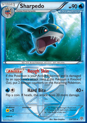 Carta Sharpedo