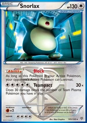 Carta Snorlax