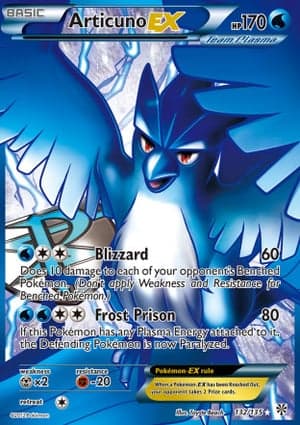 Carta Articuno-EX