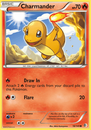 Carta Charmander