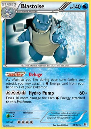 Carta Blastoise