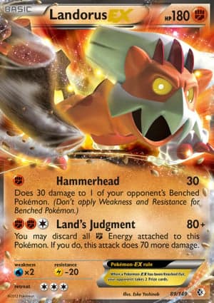 Carta Landorus-EX