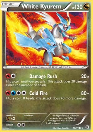 Carta Kyurem Branco
