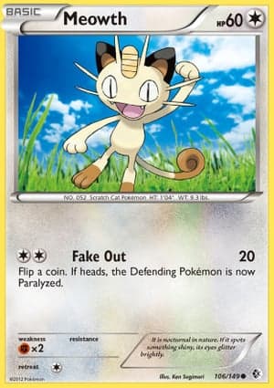 Carta Meowth