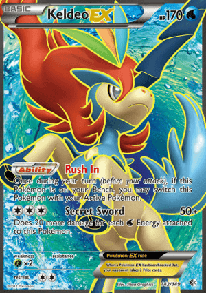 Carta Keldeo-EX
