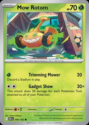 Carta Rotom Corte
