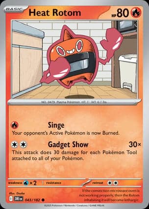 Carta Rotom Calor