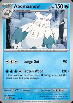 Carta Abomasnow