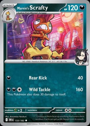 Carta Scrafty da Marine