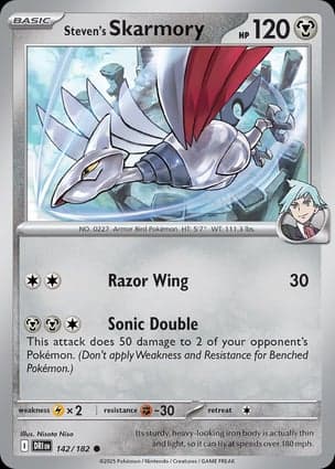 Carta Skarmory do Steven
