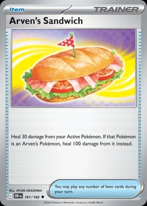 Carta Sanduíche do Arven