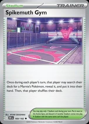 Carta Ginásio de Spikemuth