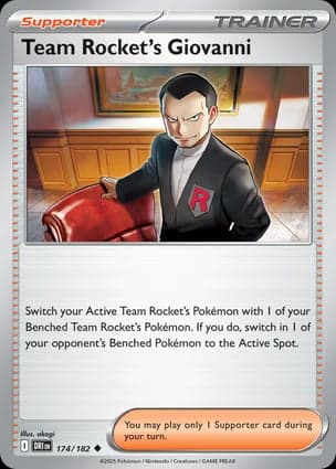 Carta Giovanni da Equipe Rocket
