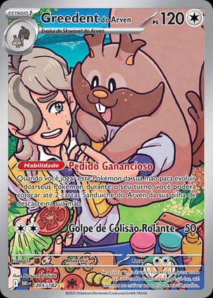Carta Greedent do Arven