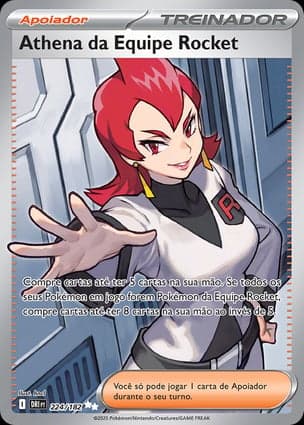 Carta Athena da Equipe Rocket