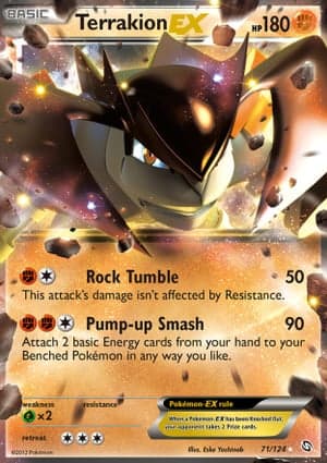 Carta Terrakion-EX