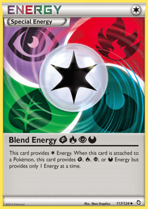 Carta Energia de Fusão GFPDBlend Energy GRPD