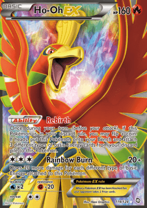 Carta Ho-Oh-EX
