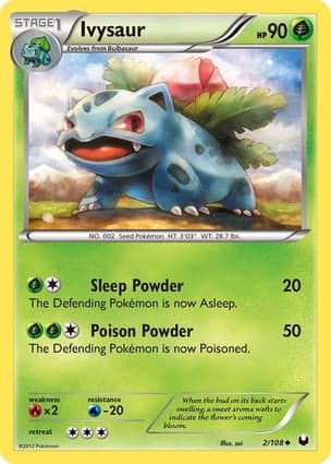 Carta Ivysaur