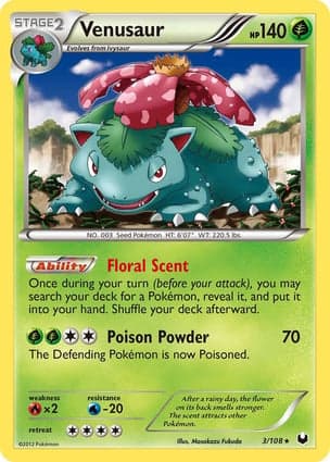 Carta Venusaur