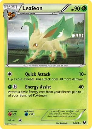 Carta Leafeon