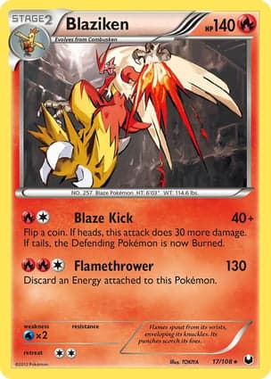 Carta Blaziken