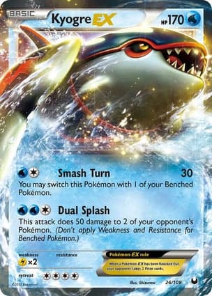 Carta Kyogre EX