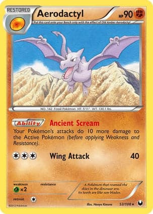 Carta Aerodactyl
