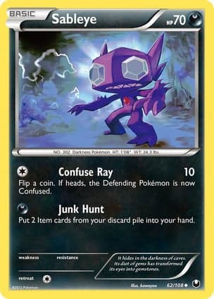 Carta Sableye