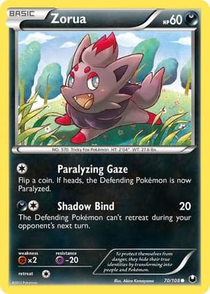 Carta Zorua