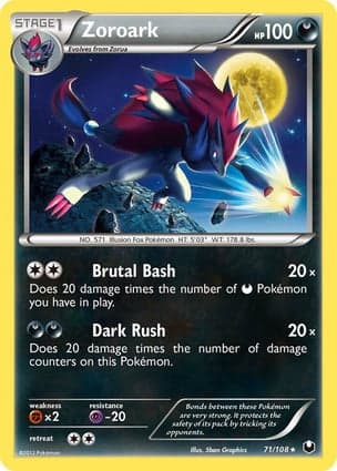 Carta Zoroark