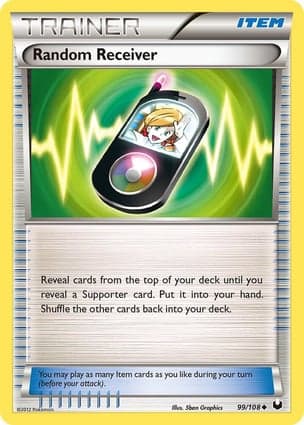 Carta Receptor Aleatório