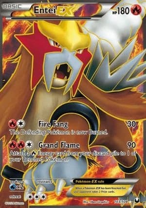 Carta Entei-EXEntei EX (103 Full Art)