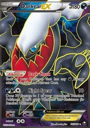 Carta Darkrai-EXDarkrai EX (107 Full Art)