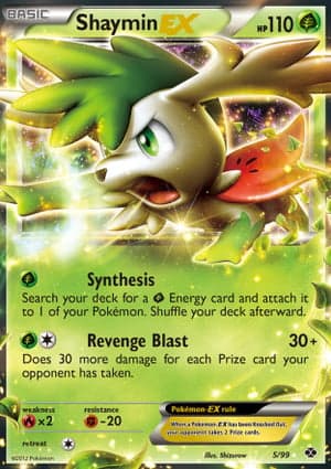 Carta Shaymin-EX